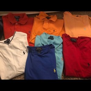 Ralph Lauren shirts and shorts